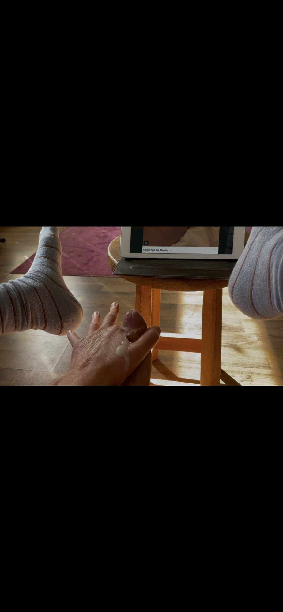 Ass playing with dildo #12