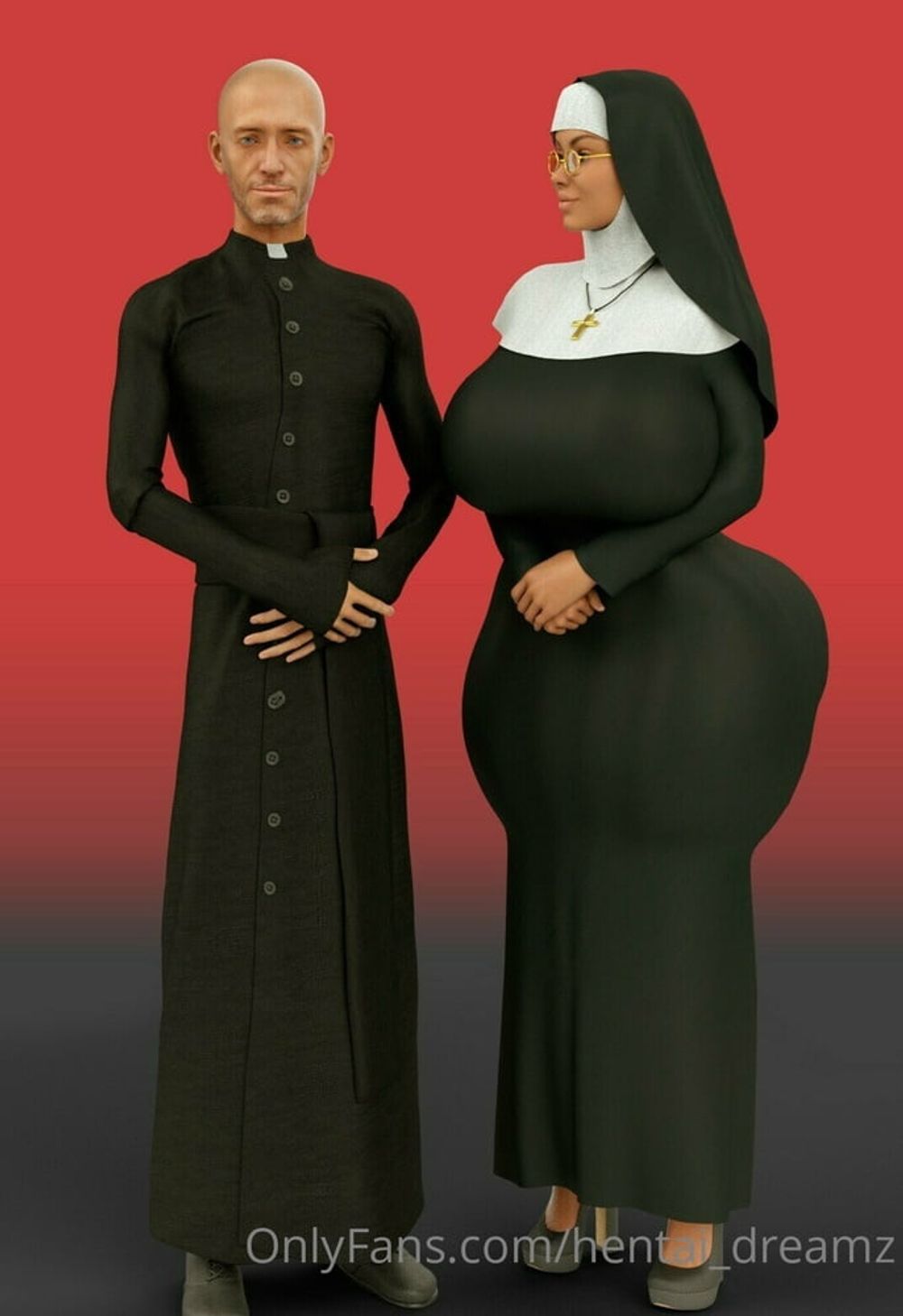 Nun&#039;s Blessings From Big Cock #2