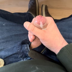 Young Dick close up masturbation 