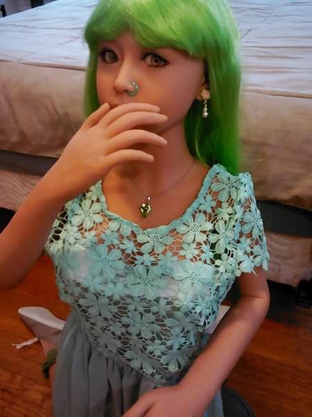 Nina's green dress 2 #8