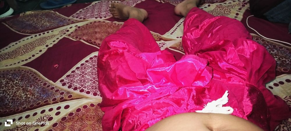 Satin salwar handjob  #2