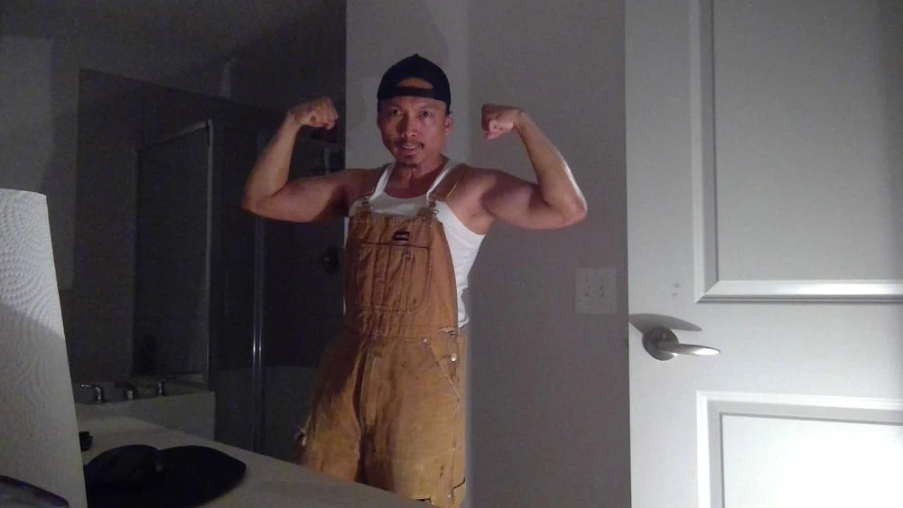 Flexing In My Overalls!