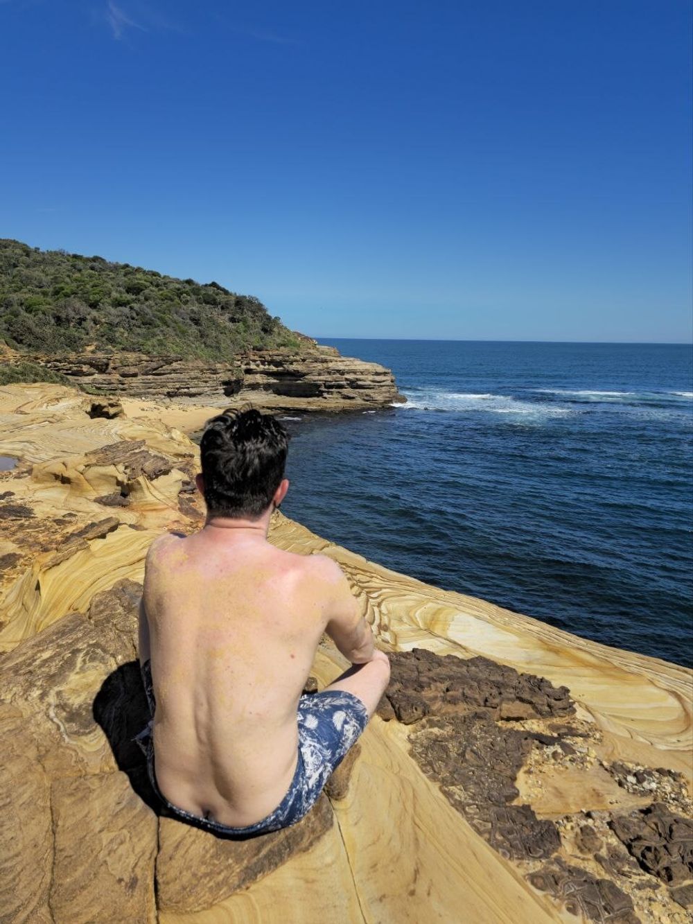 Flroian Johannes Mueller nude at the beach #7