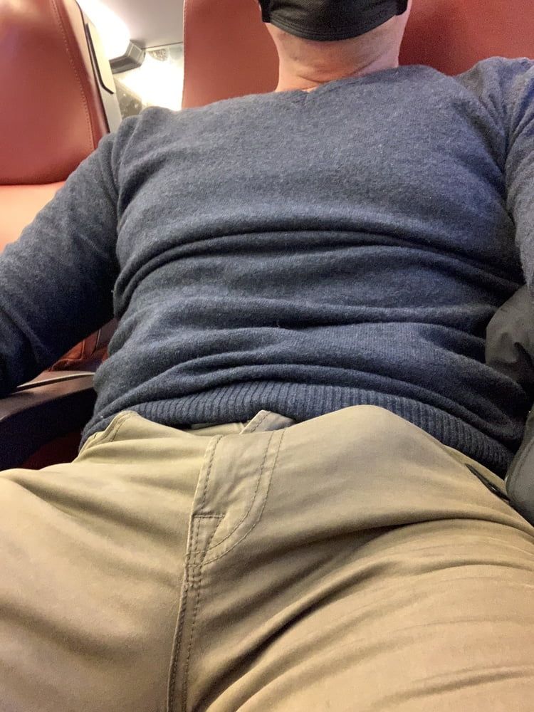 Jerking off on the train and in public #34