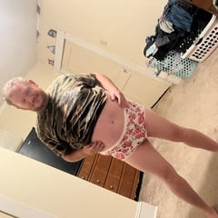 Sexy man in panties 