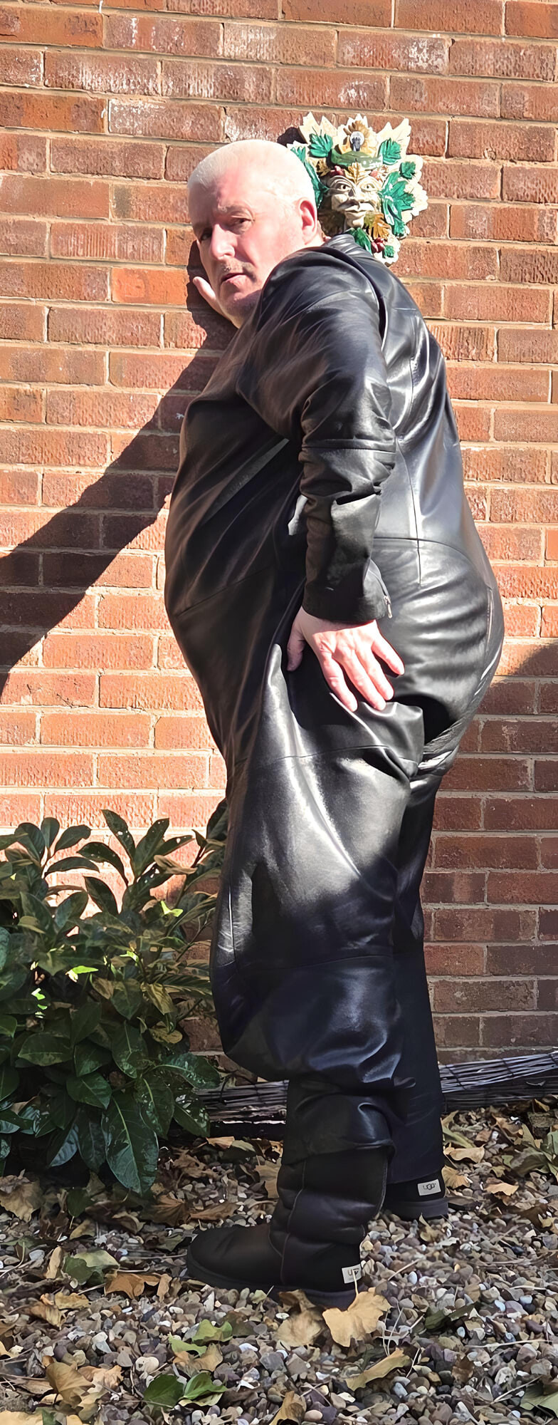 Leather overalls #3