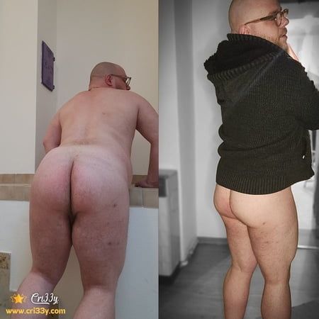 My fat gay hairy ass in different poses - Part 2