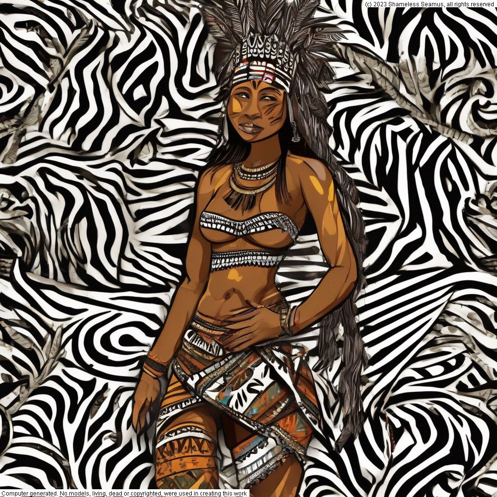 Zebra Girl #39