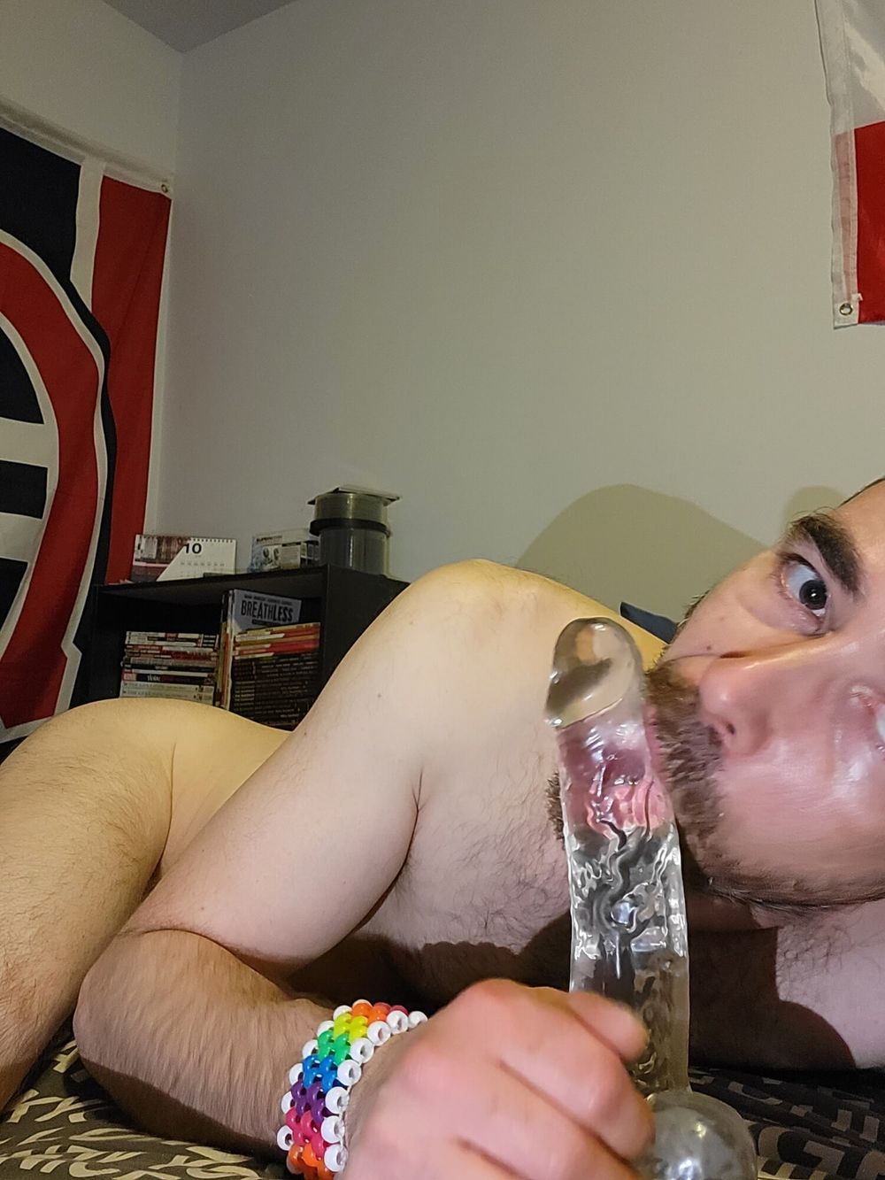 Sucking my dildo #7