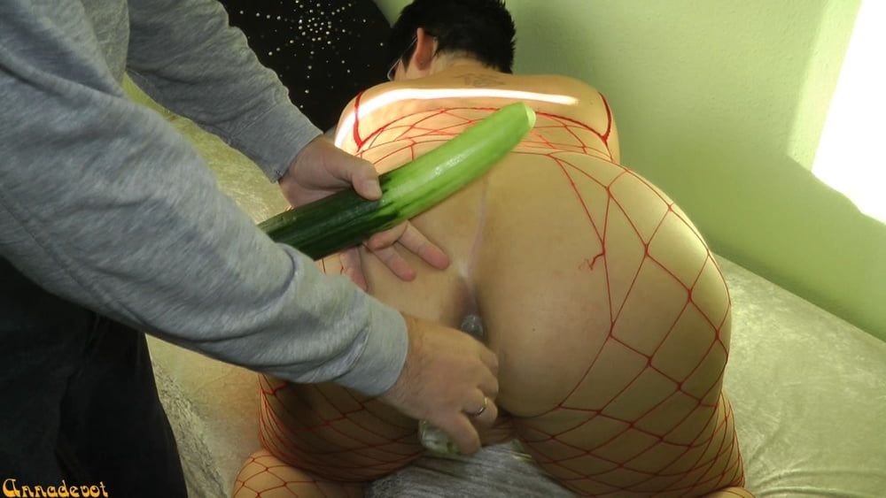 Annadevot - The CUCUMBER as anal spare? #11