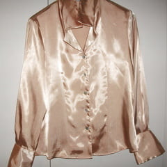 Silk and satin blouses