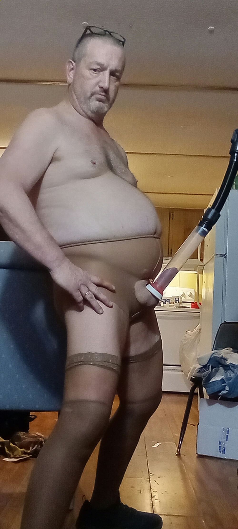 Pantyhose cock  #2