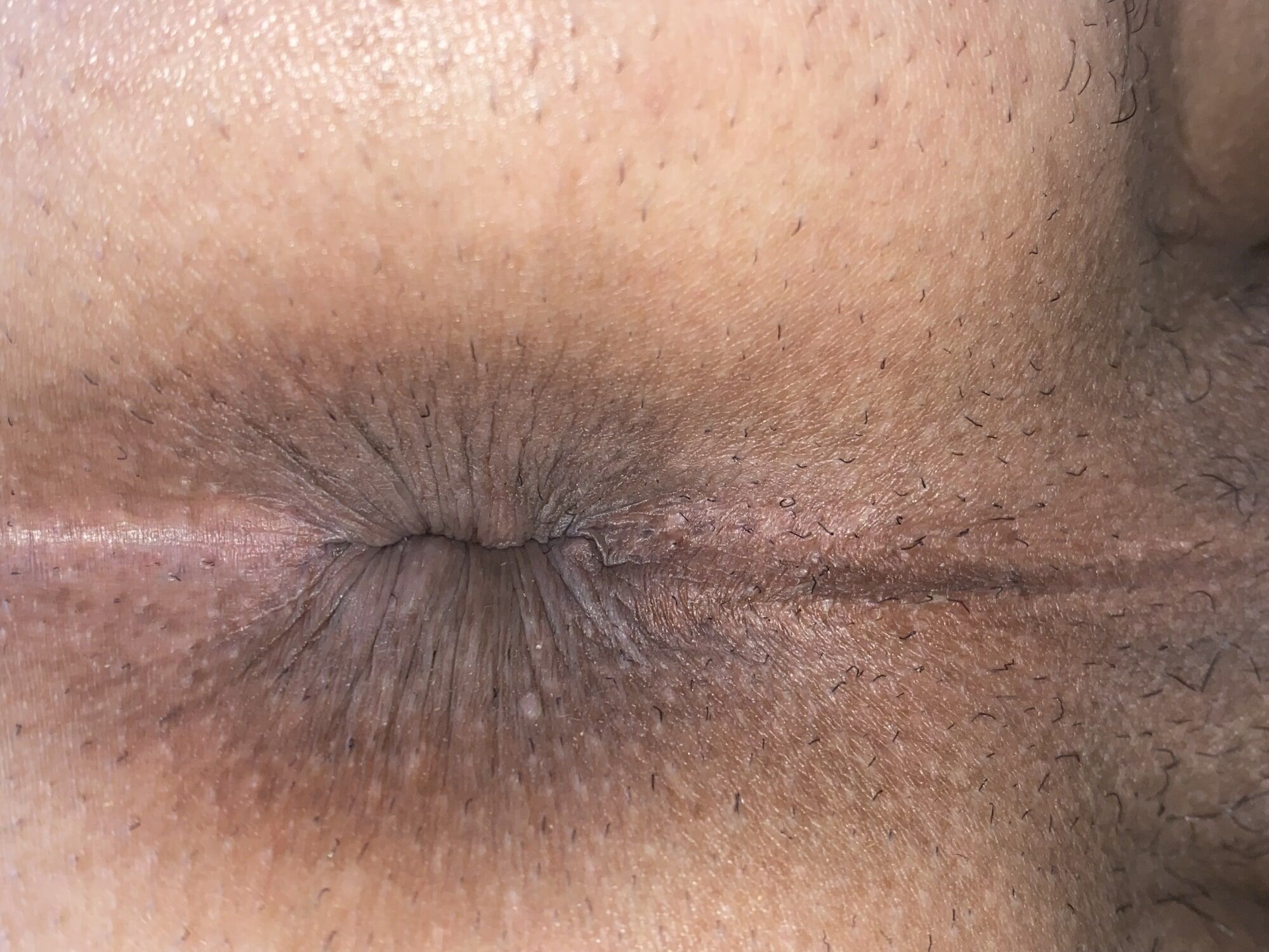 Close-up of a man's anus #46