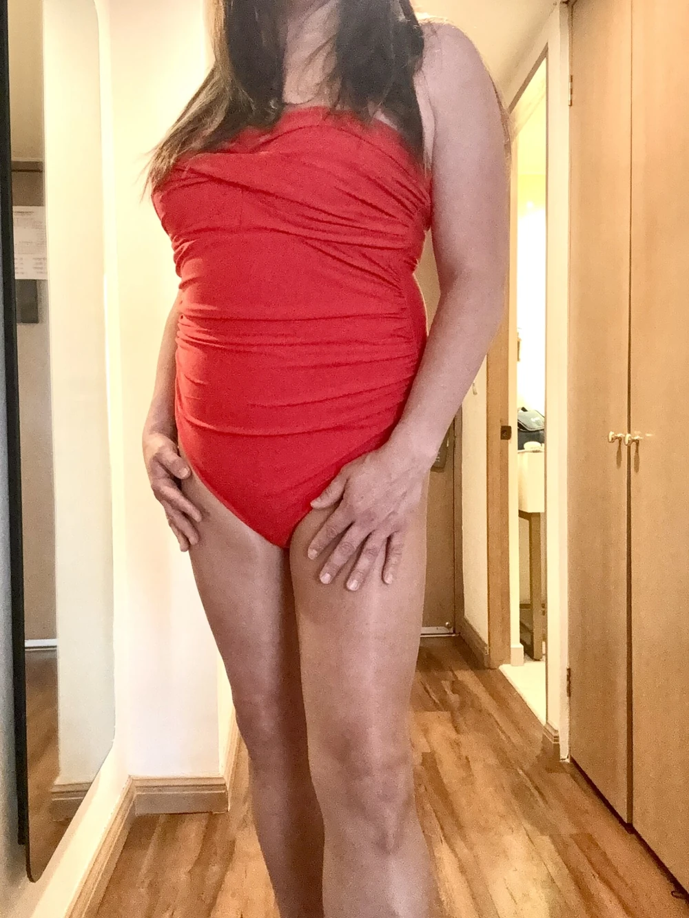 Red swimsuit  #11