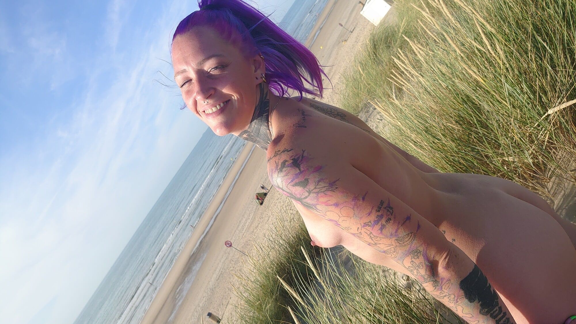 Cute Rave Girl with Tattoos #2