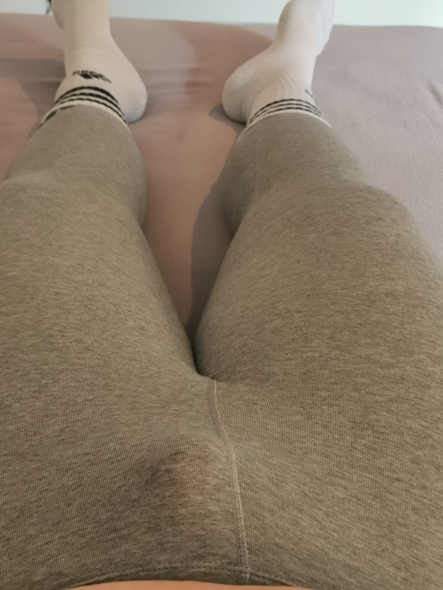 Graue Nike Pro Leggings