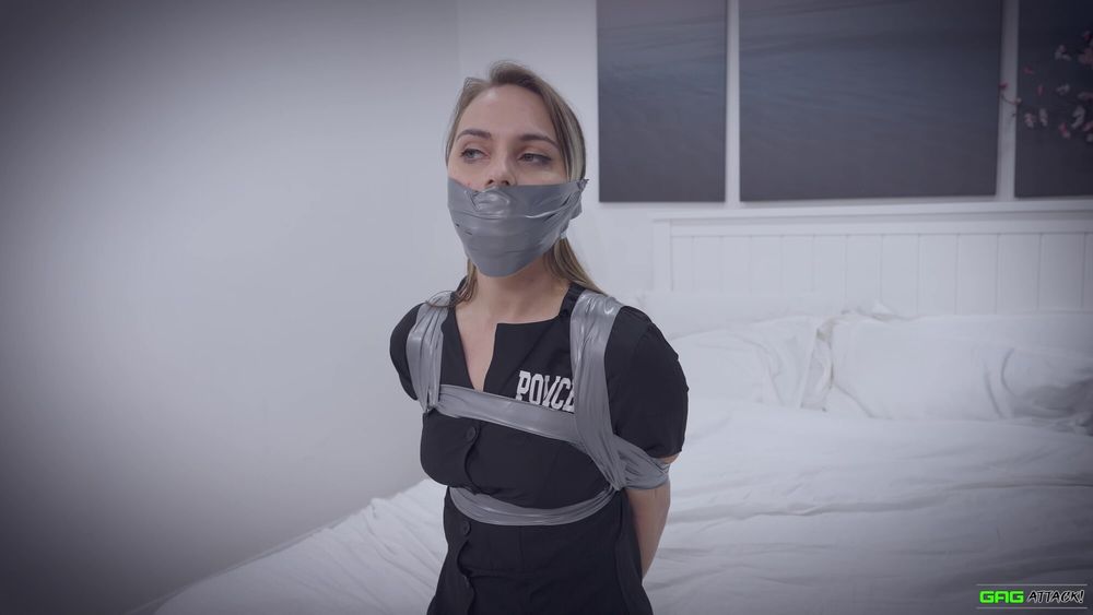 Chloe Toy - Police Officer in Bondage #4