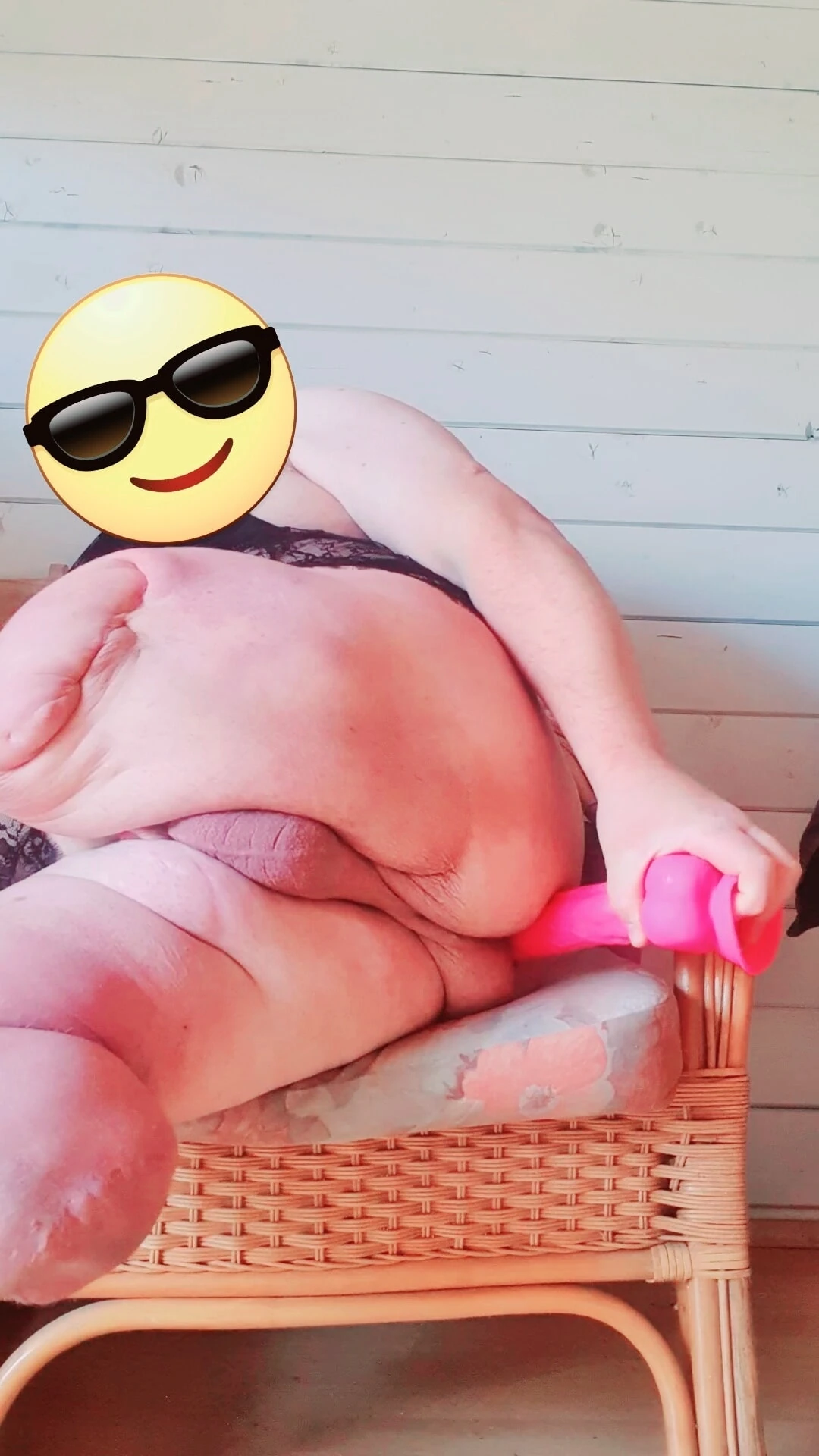 Double leg amputee dildo fun #20