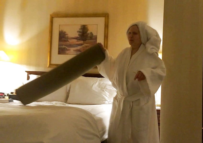 Mom's sexy overnight hotel stay Mar 4 2016 by MarieRocks #45