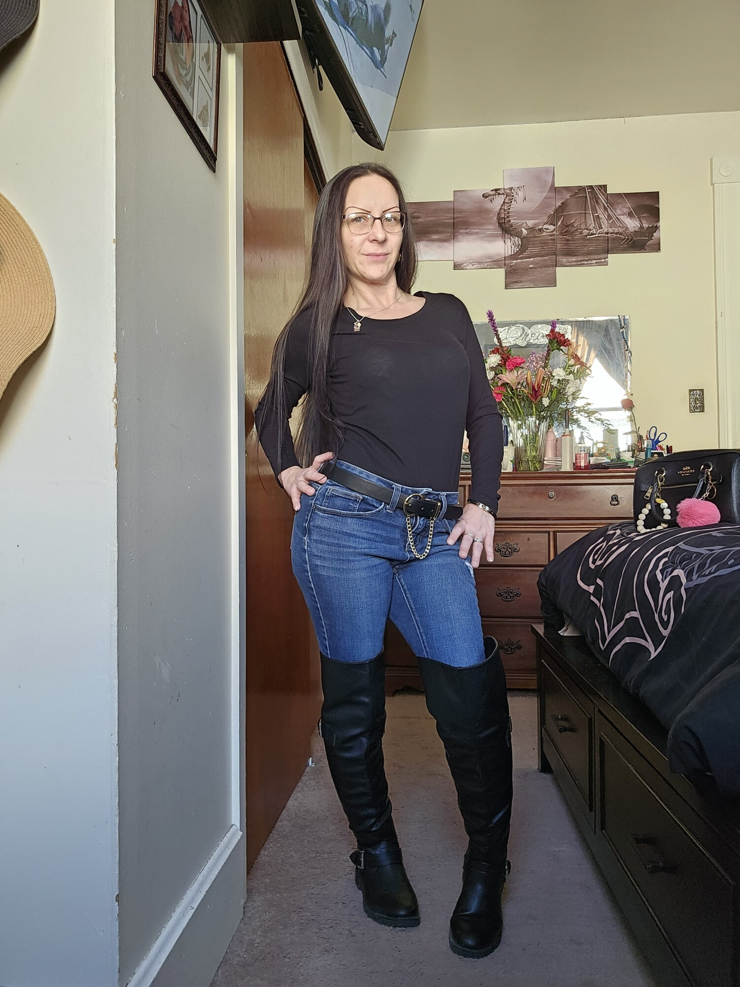 Thigh high boots #10