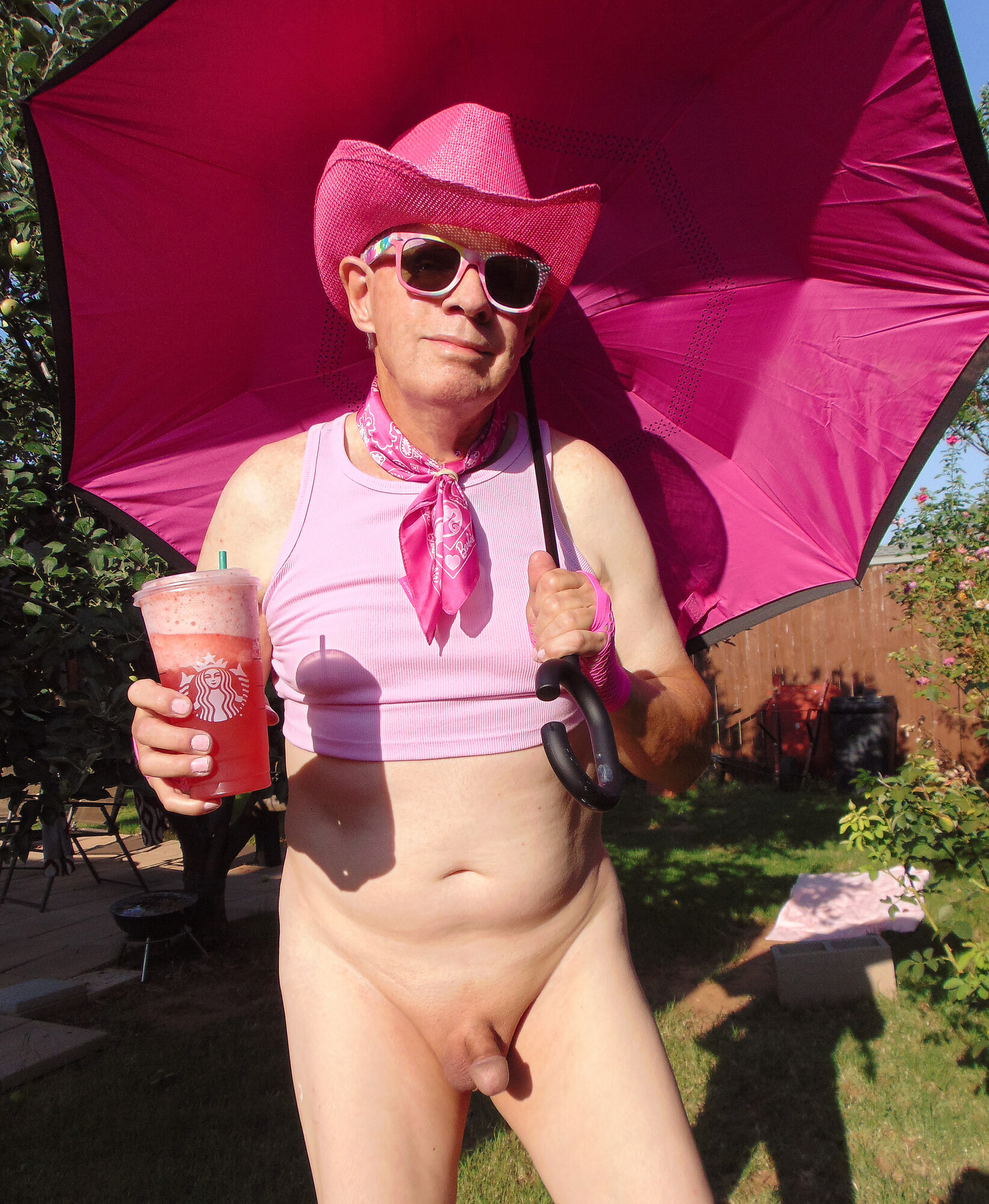 Maminsynek cowgurl na różowo