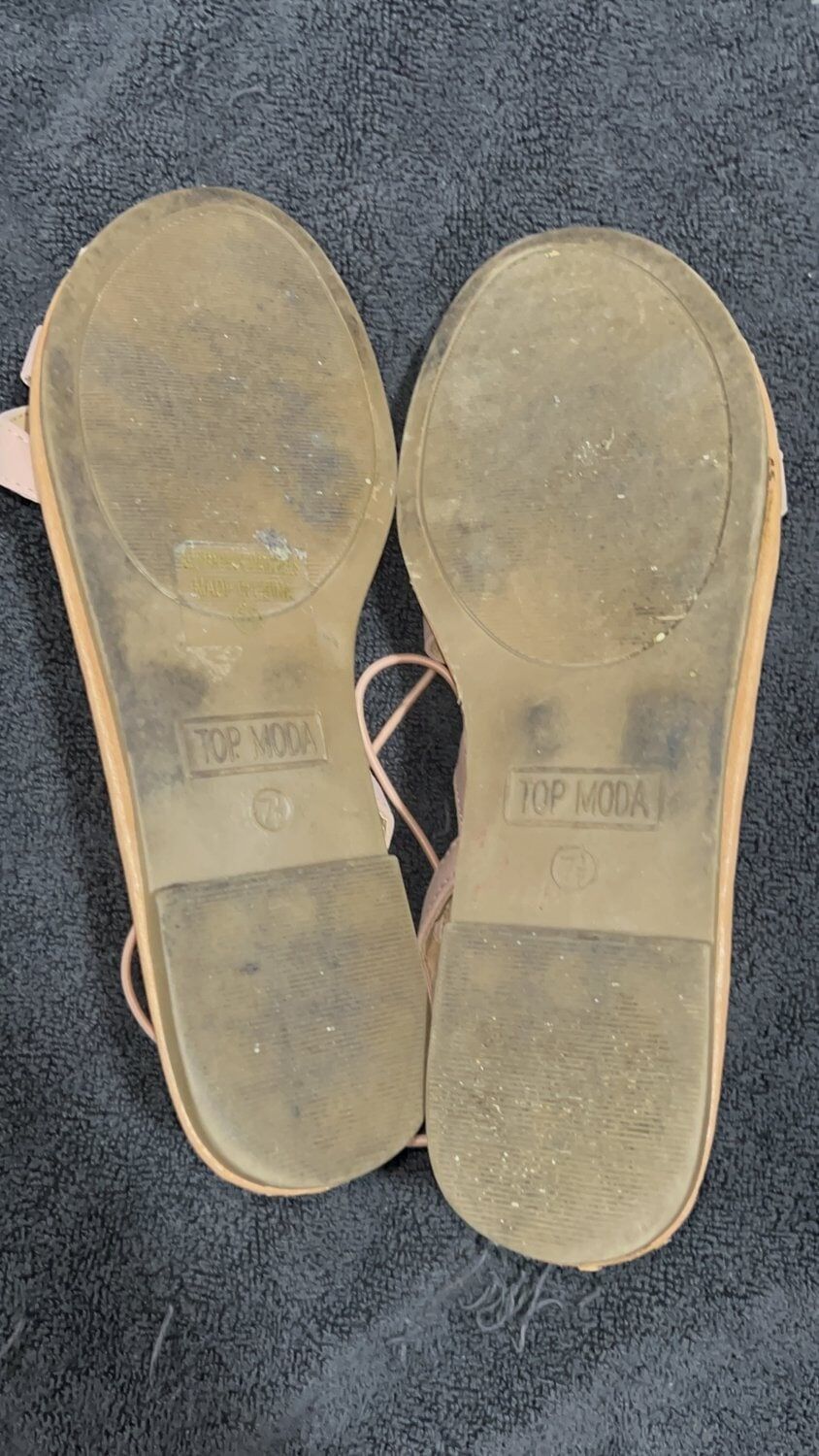Cum on Used Sandals #2
