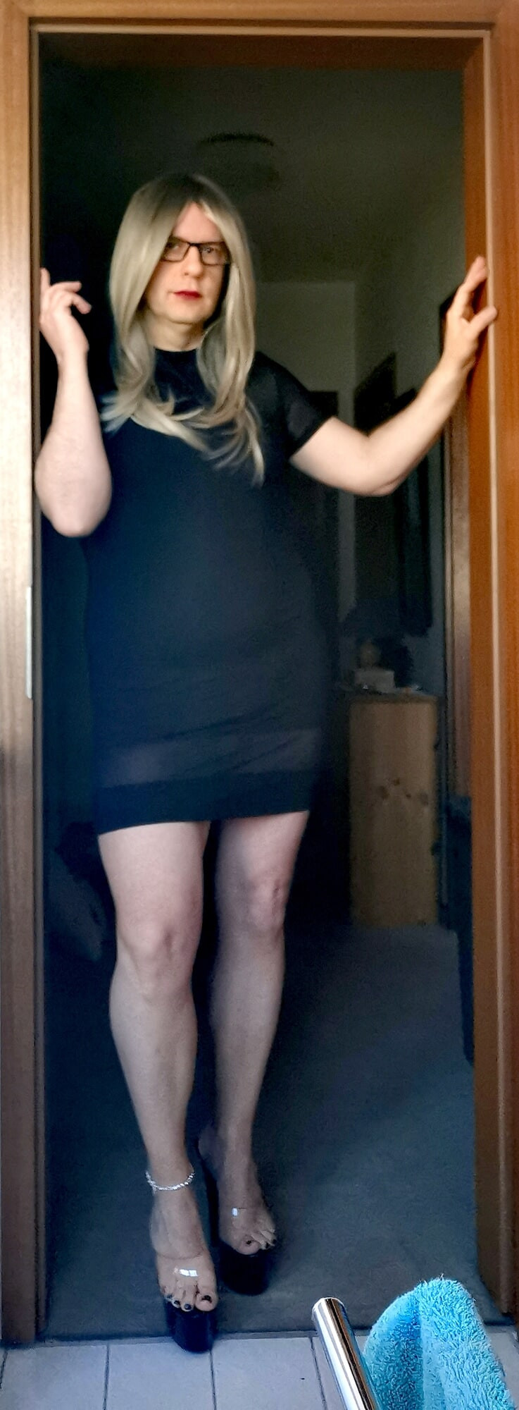 Curvy Dress With Contrast #20