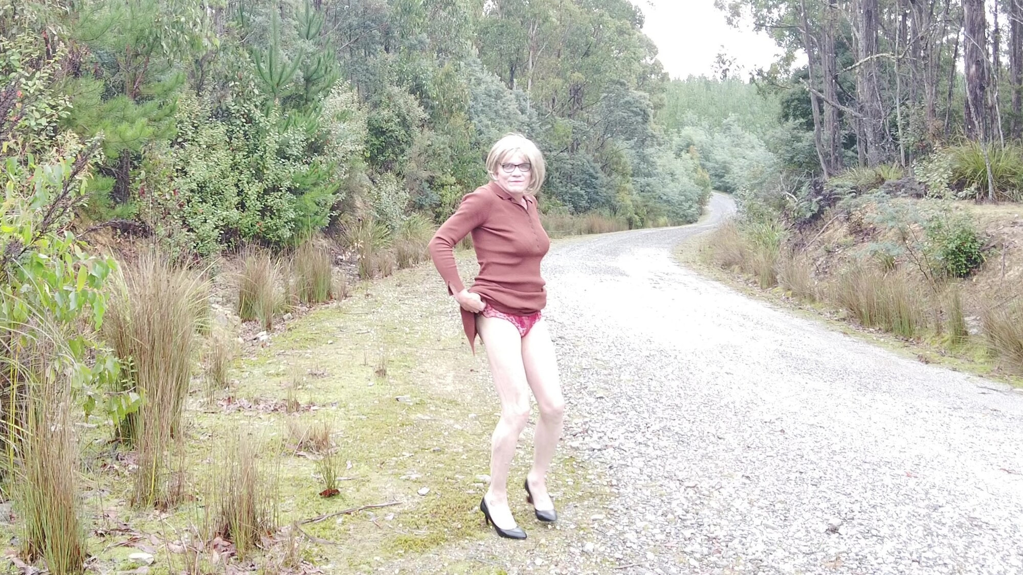 Crossdress Roadtrip - Forest Road Walk