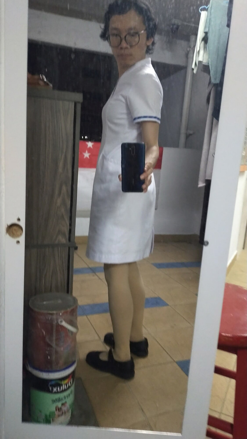 Celebrate nurses day by wearing a nurse uniform yourself. #25