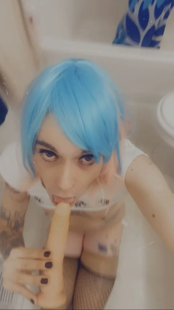 Cute Cosplay Trap in a Micro Bikini #22