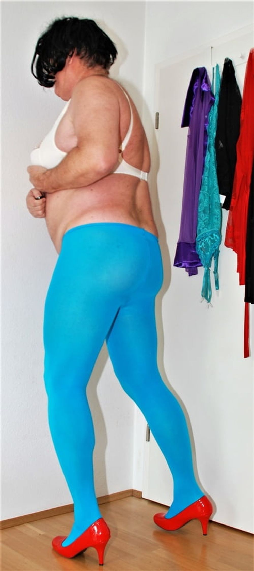 Happy Pantyhose blue #31