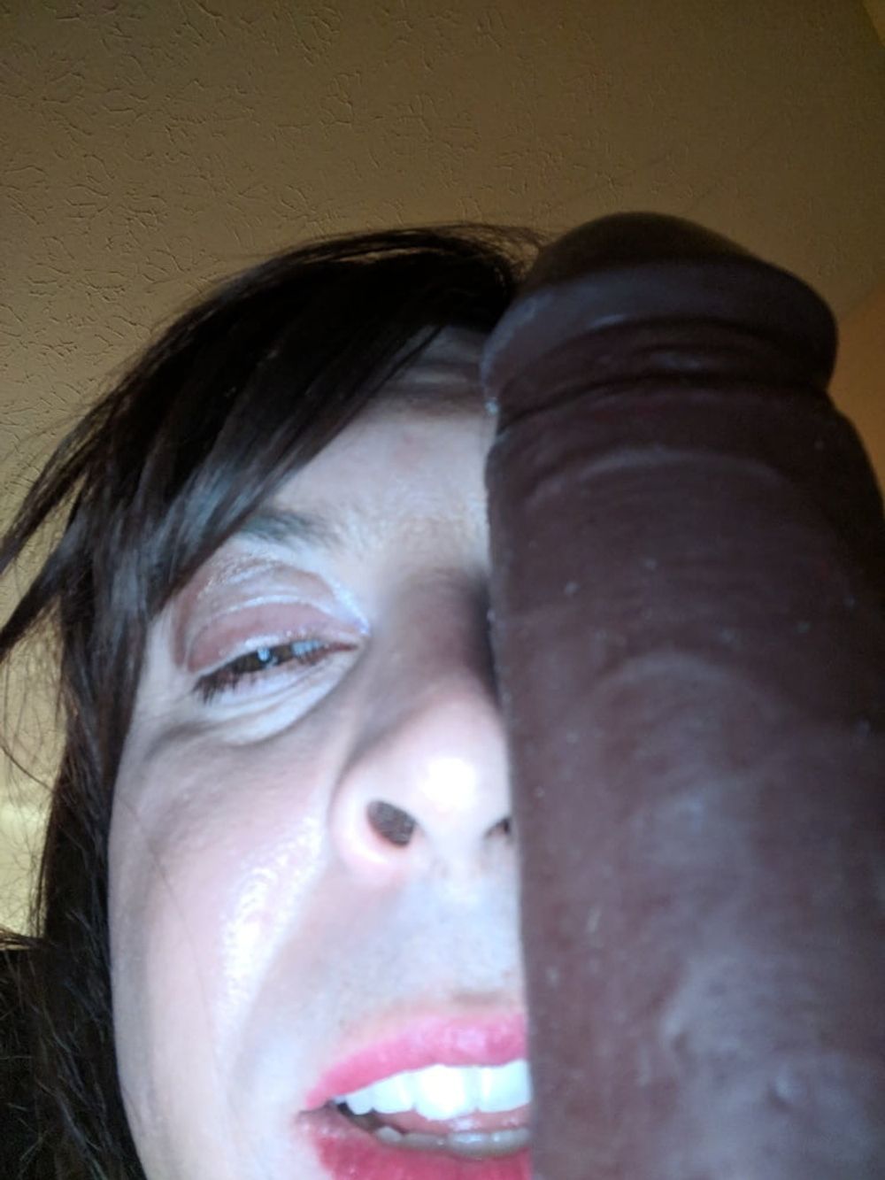 Cute Sissy Sucks BBC Dildo... Again! #11