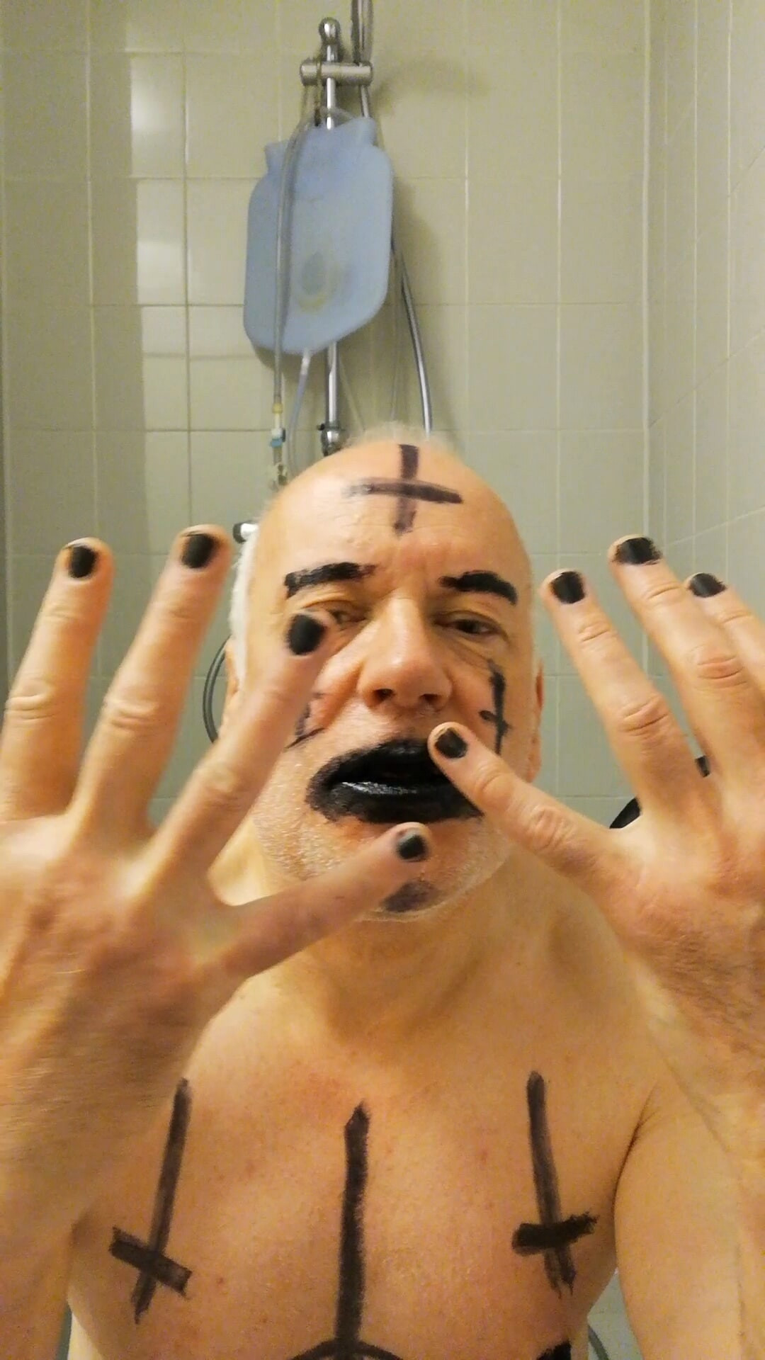 Satan Slave Takes A Delicious Urine Enema part 3