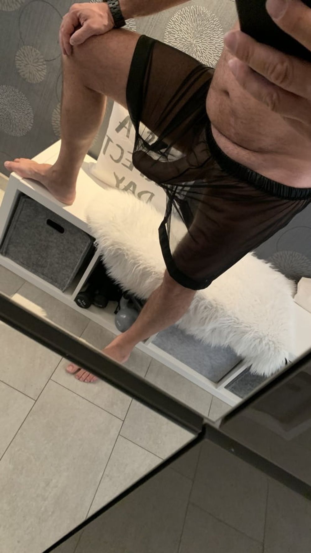 XXL 31cm Cock in Shorts #2