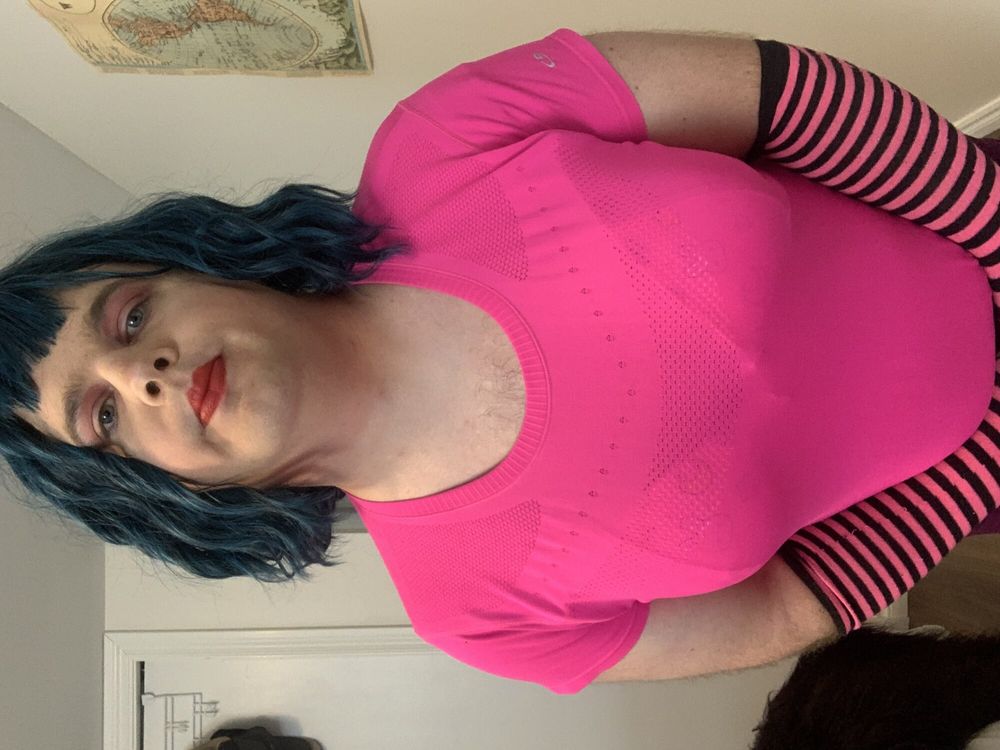 Sissy slut playing around