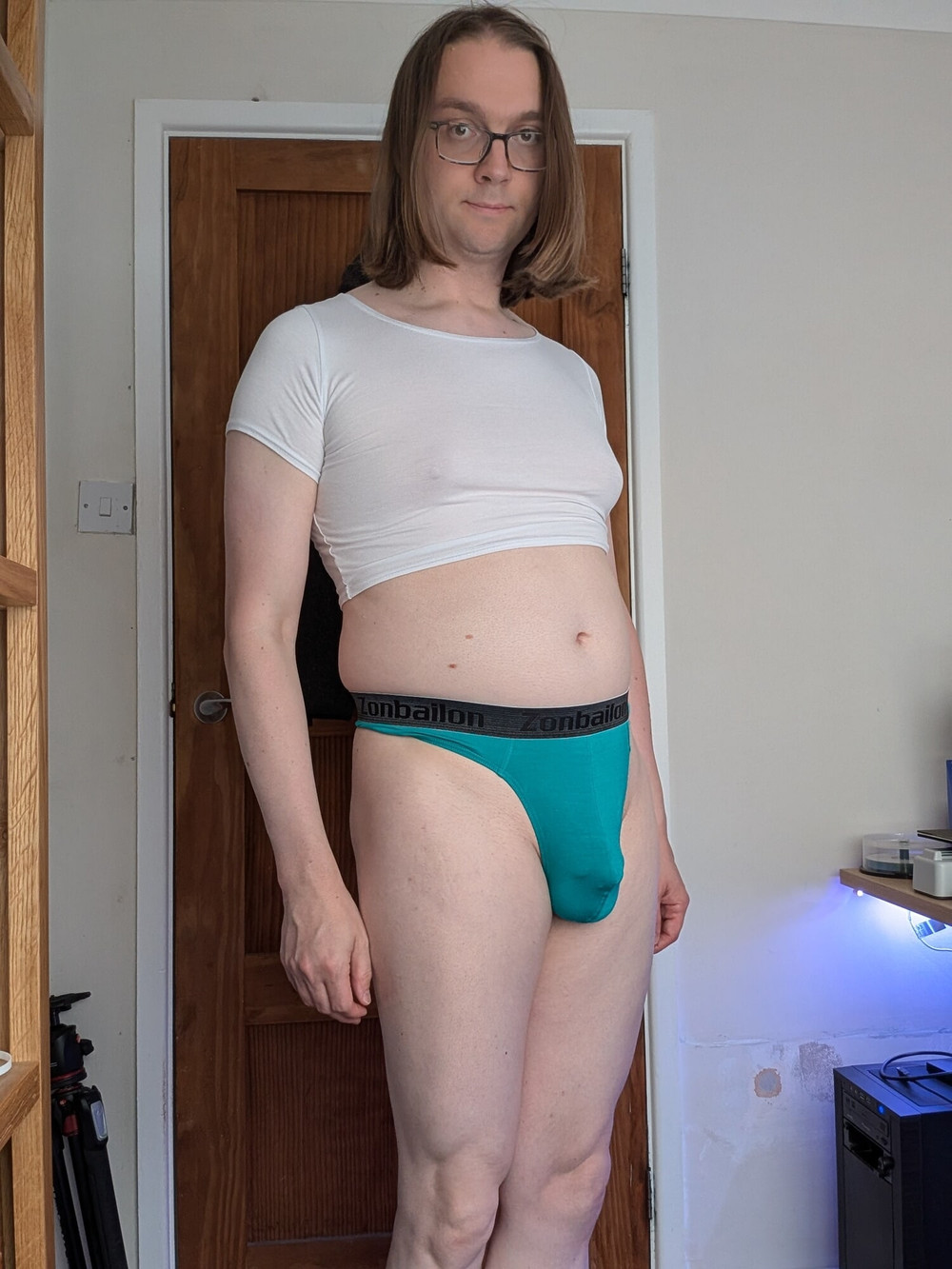 White Crop Top #13
