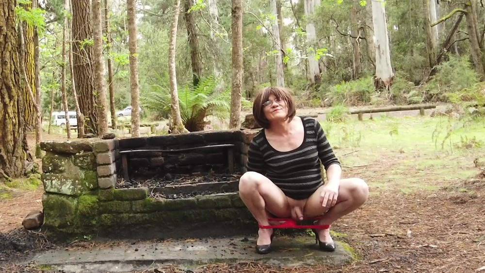 Crossdress Roadtrip - BBQ Dildo #12