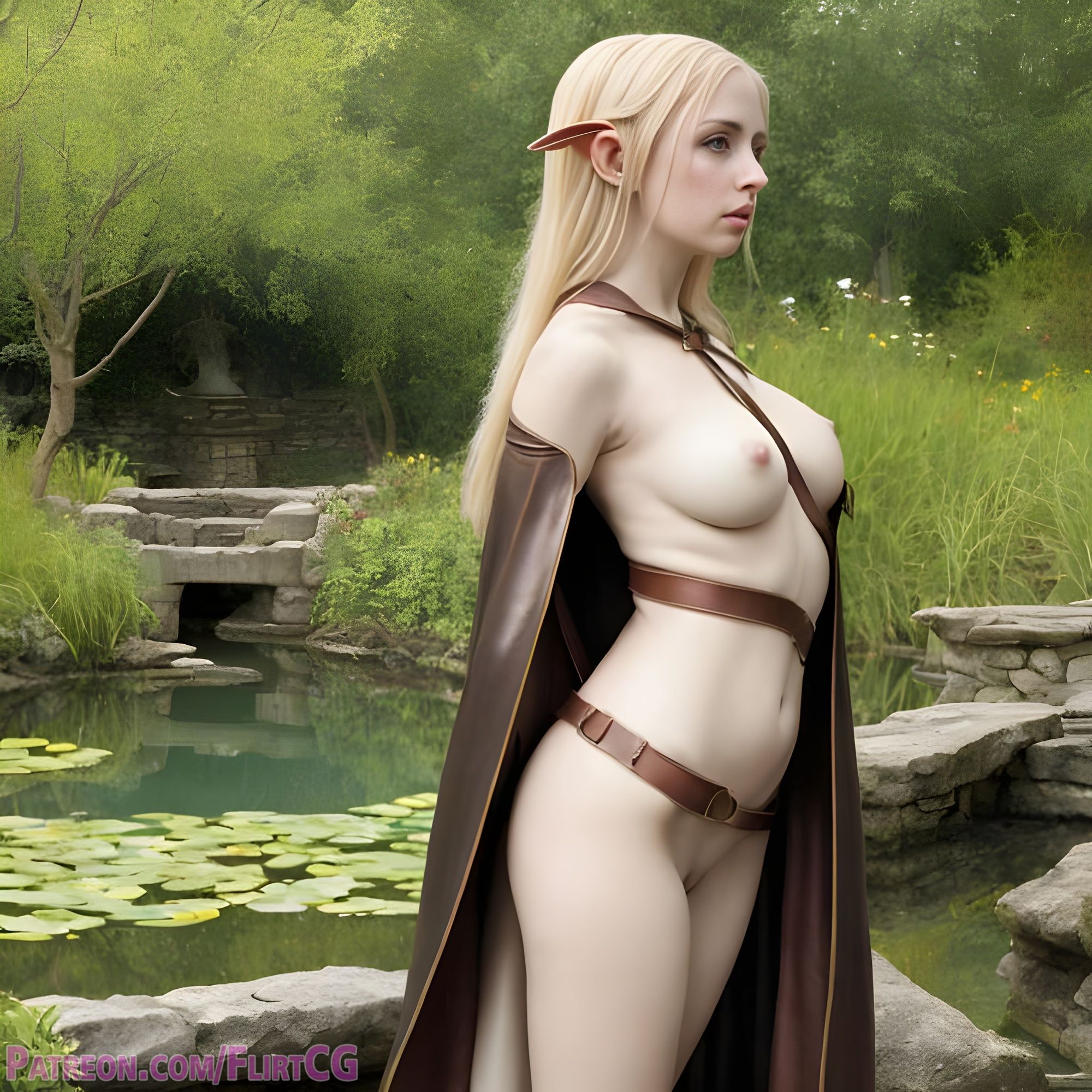 Sexy Elven Warrior Women CGI - Ultra HD 4K - Set 2 #37