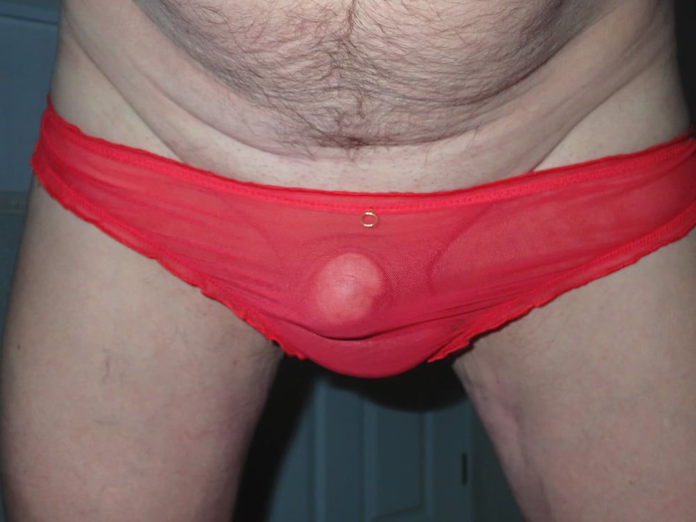 my best red thong #10