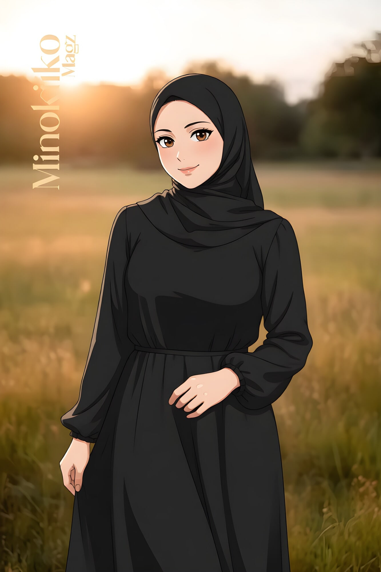 AI - Hijab Beauty Before Hari Raya - Minokiiko Magz 01 #2