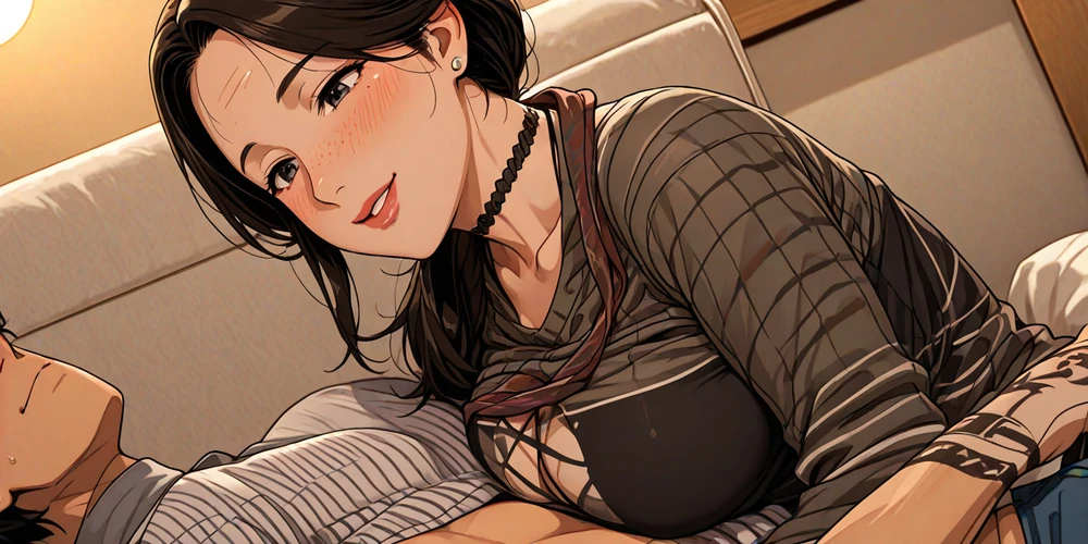 A Teasing AI Generated Brunette #5