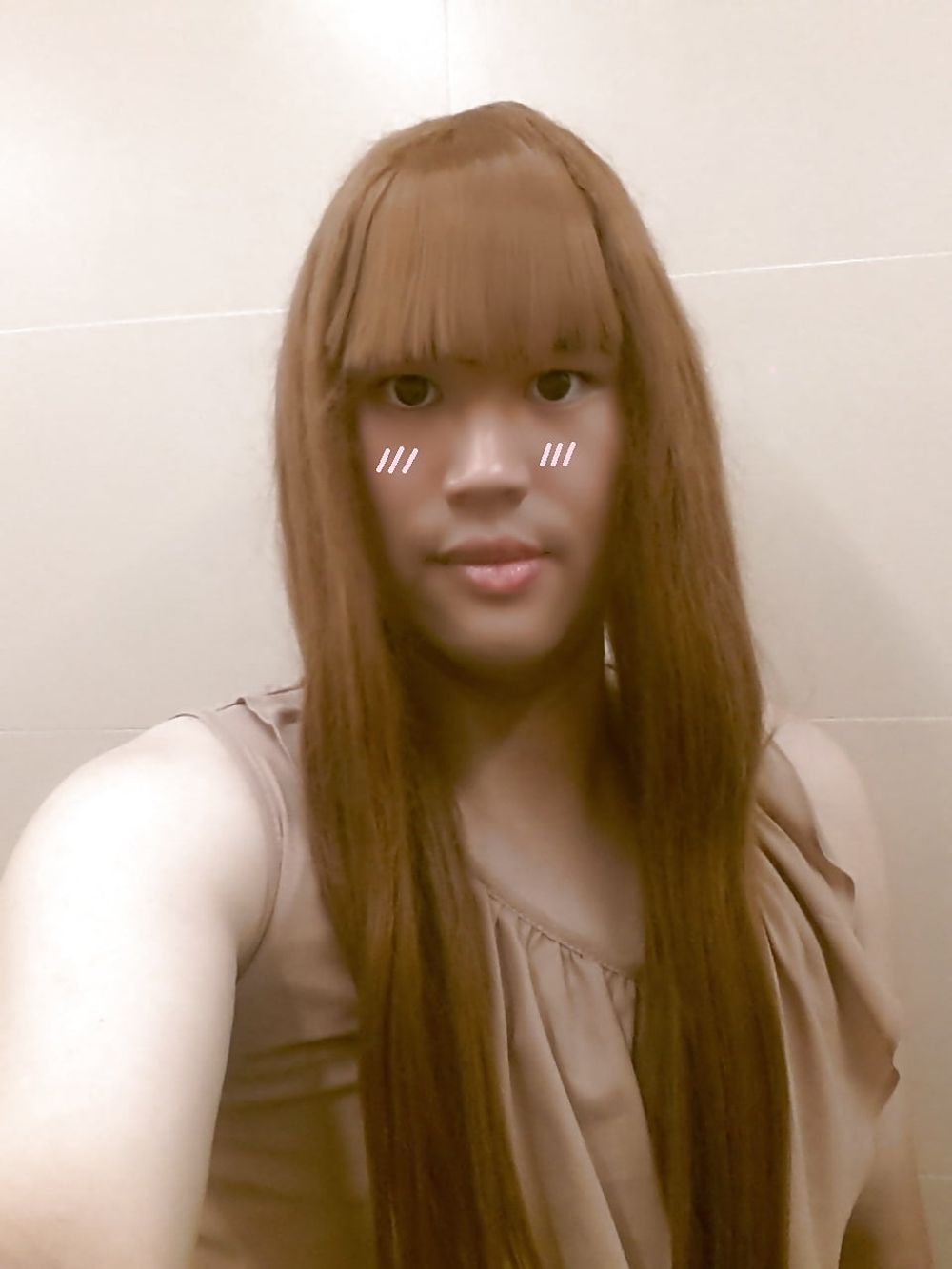 Crossdresser Face 3  #13