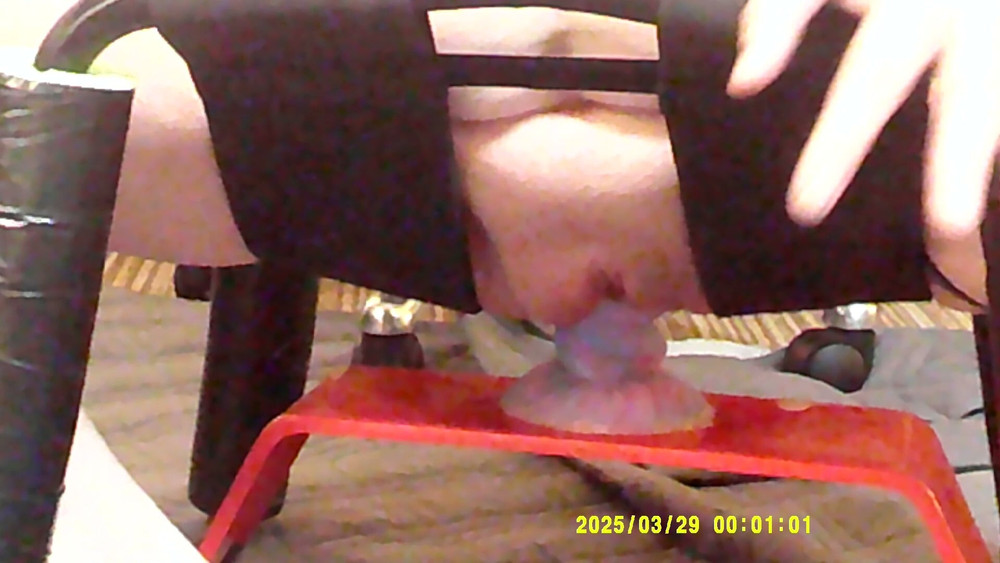 pumped pussy cums on command for Dom during Electro training #31