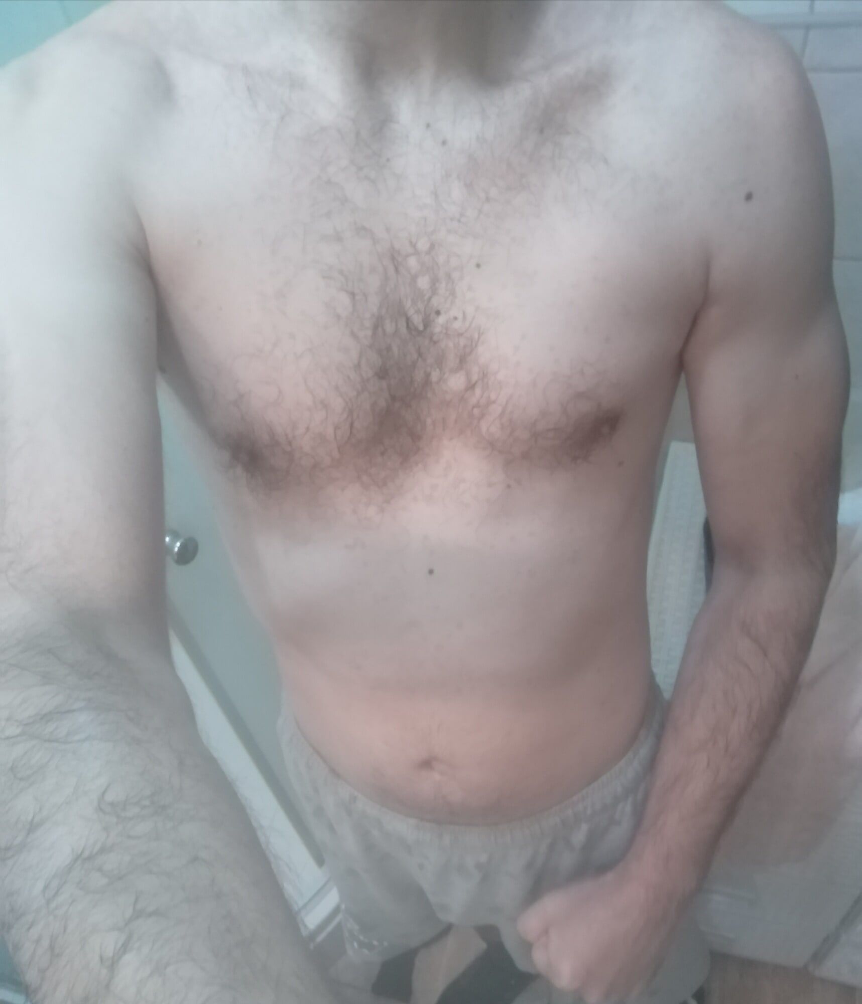 Body before shaving