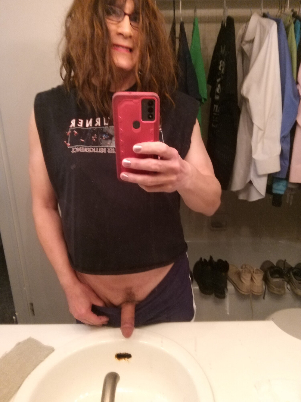 GIANT BALLS real FUTANARI TRANSWOMAN! #20