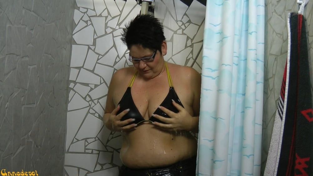 Annadevot - In BIKINI and JEANS under the SHOWER #10