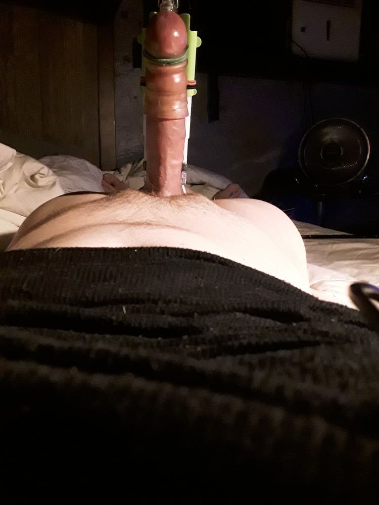 Big Cock pumping and stretching  #34