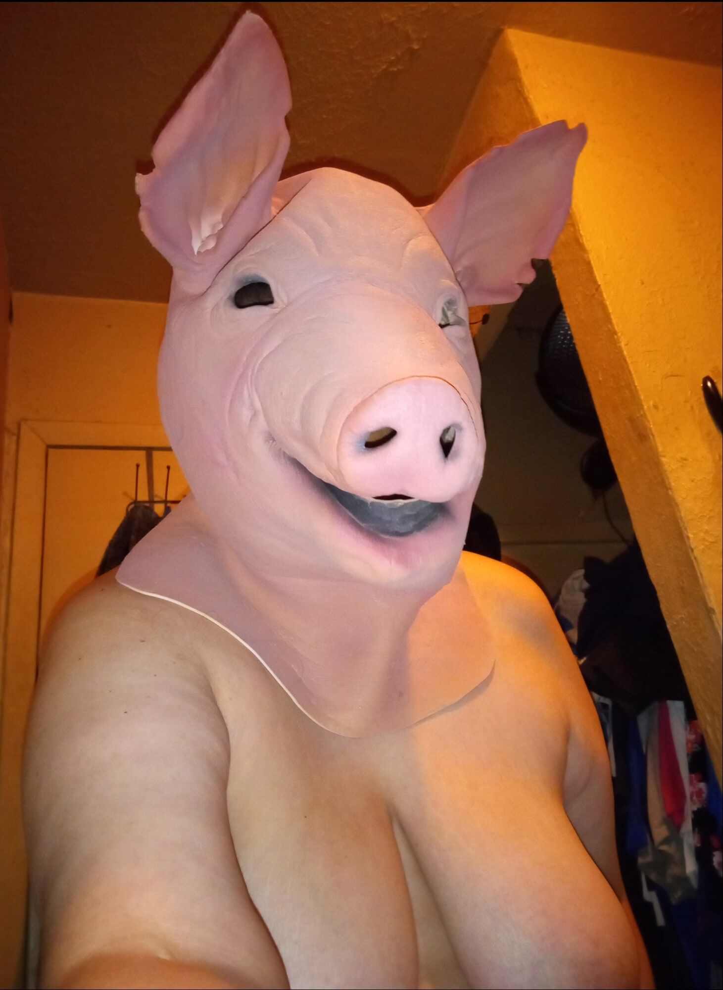 I LOVE my pig mask!!! #5