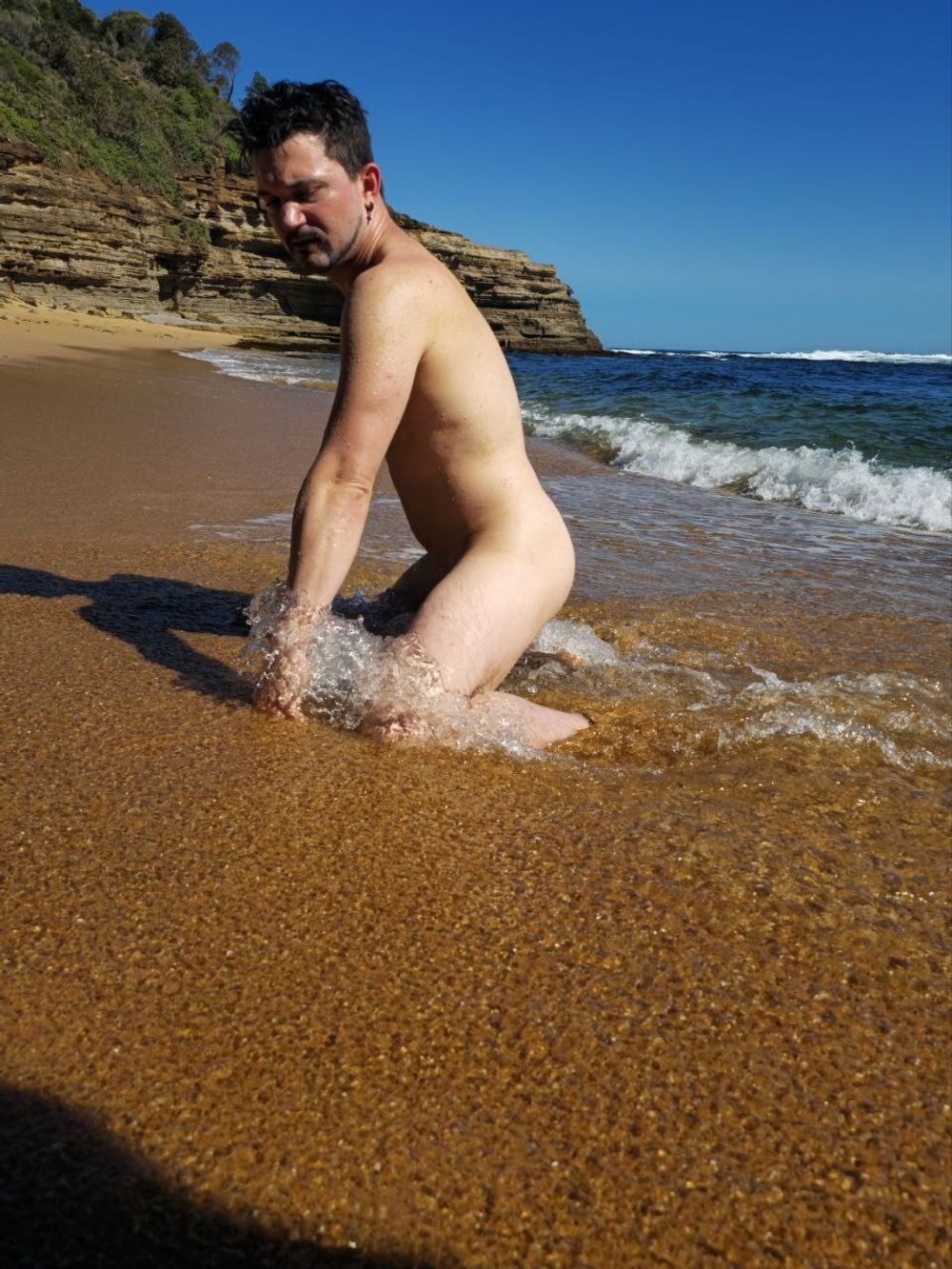 Flroian Johannes Mueller nude at the beach #58