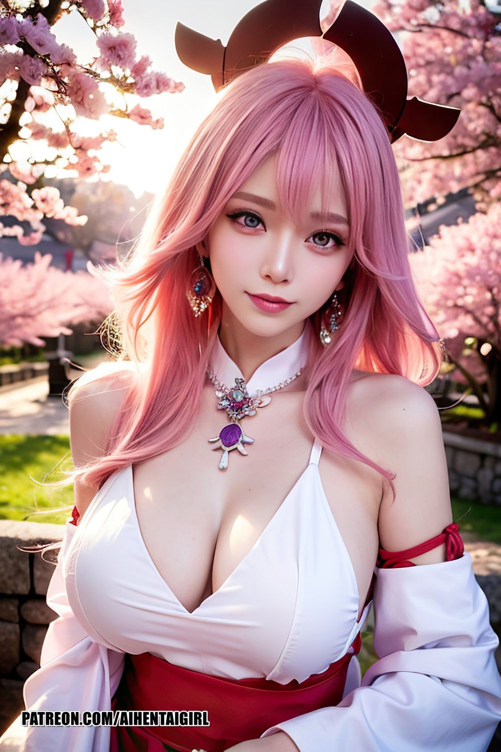 Genshin Impact Yae Miko Cosplay